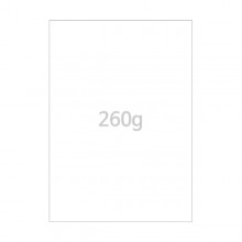 무지 260g A4 백상지 100매 상장용지