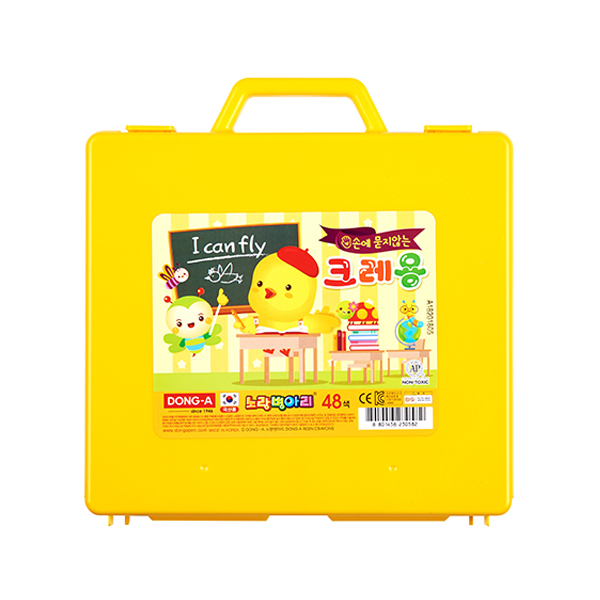 [동아]노랑병아리크레용 48색