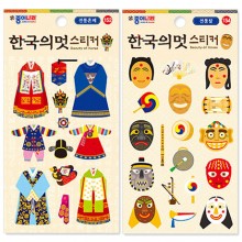 종이나라 한국의 멋 스티커