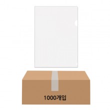   L홀더 화일 1000ea(1박스) 투명