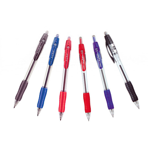 동아 애니볼 12입 볼펜 0.5-1.6mm