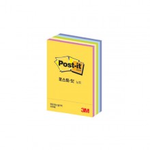  3M 포스트잇 파스텔큐브 51x76mm 메모지