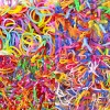 대용량 머리고무줄 칼라 고무밴드 200g