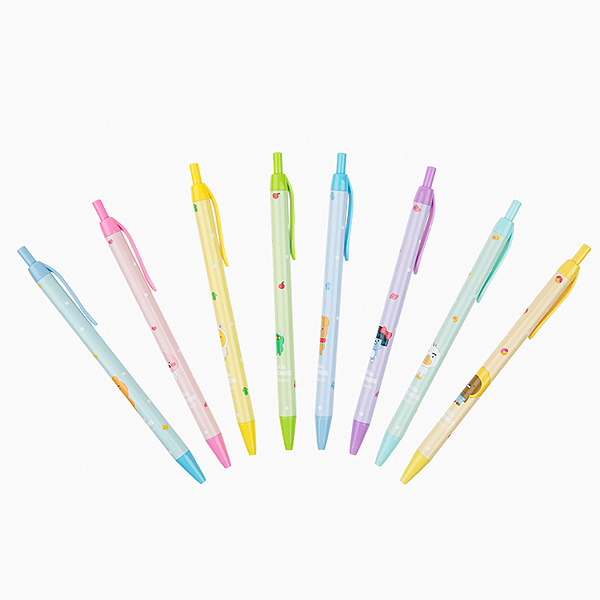 1000 리틀 카카오프렌즈 0.38mm 노크식 볼펜