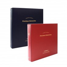 40000 모닝글로리 4링 바인더 접착 앨범 40매