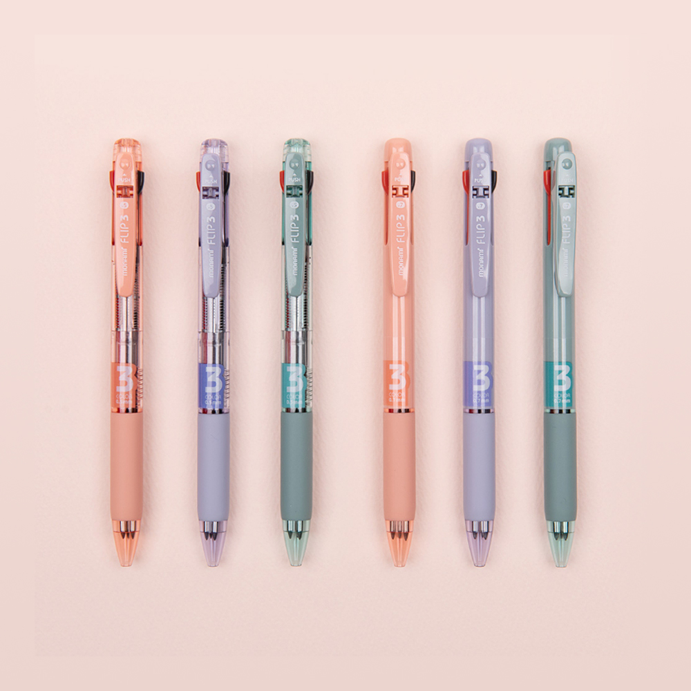 모나미 플립3 유성볼펜 0.5mm 0.7mm
