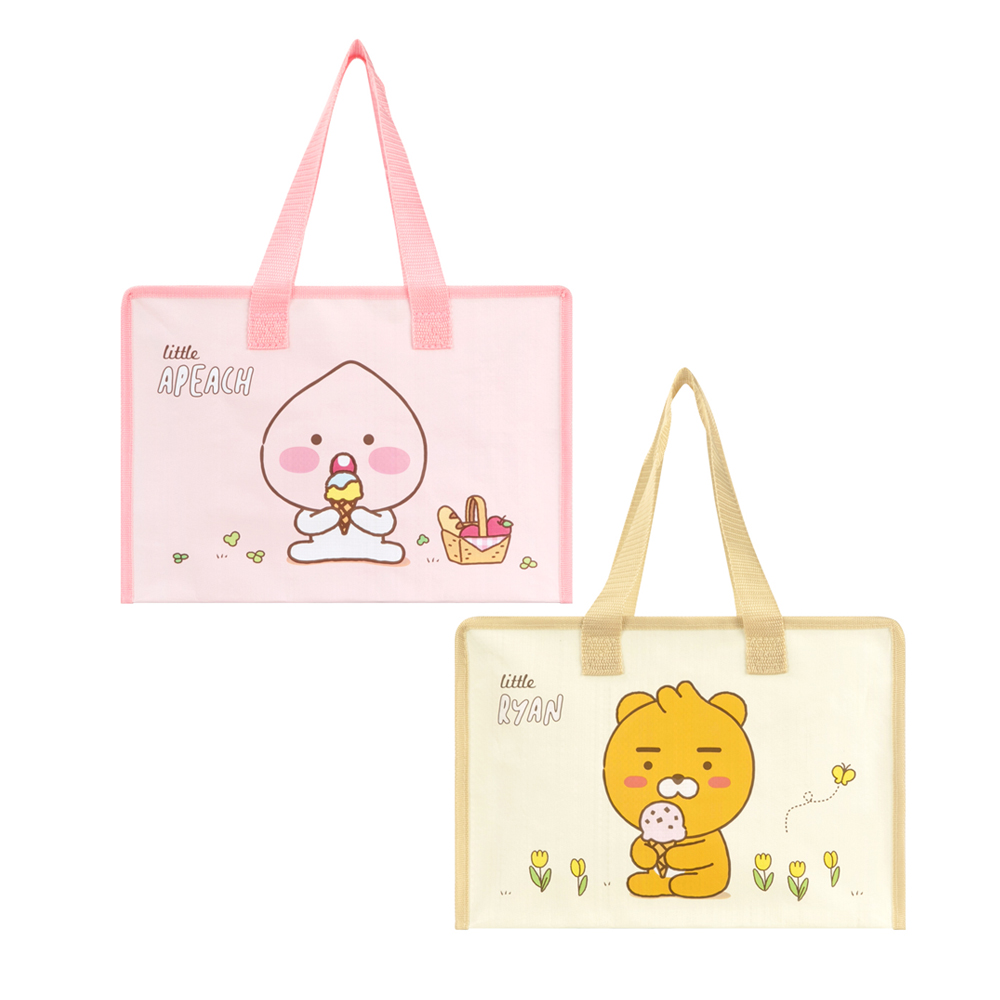 카카오 리틀프렌즈 미니 타포린 가방 350x250x140mm