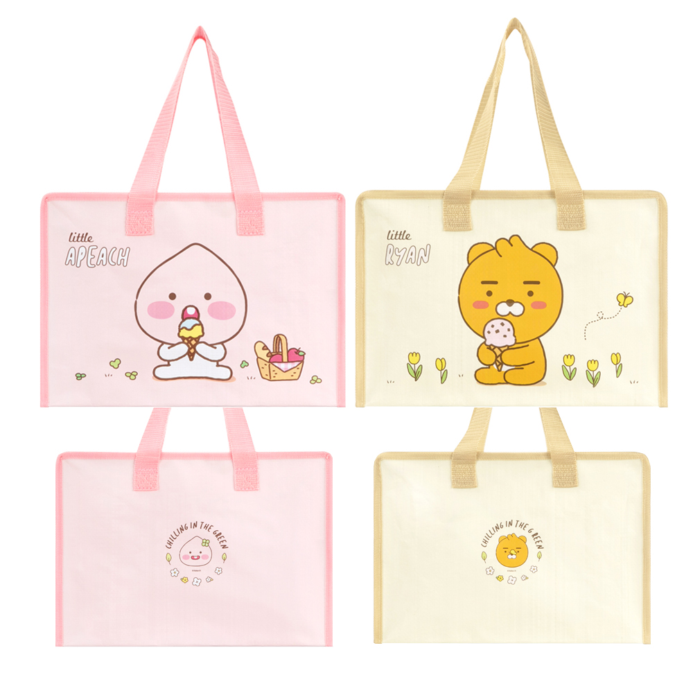 카카오 리틀프렌즈 미니 타포린 가방 350x250x140mm