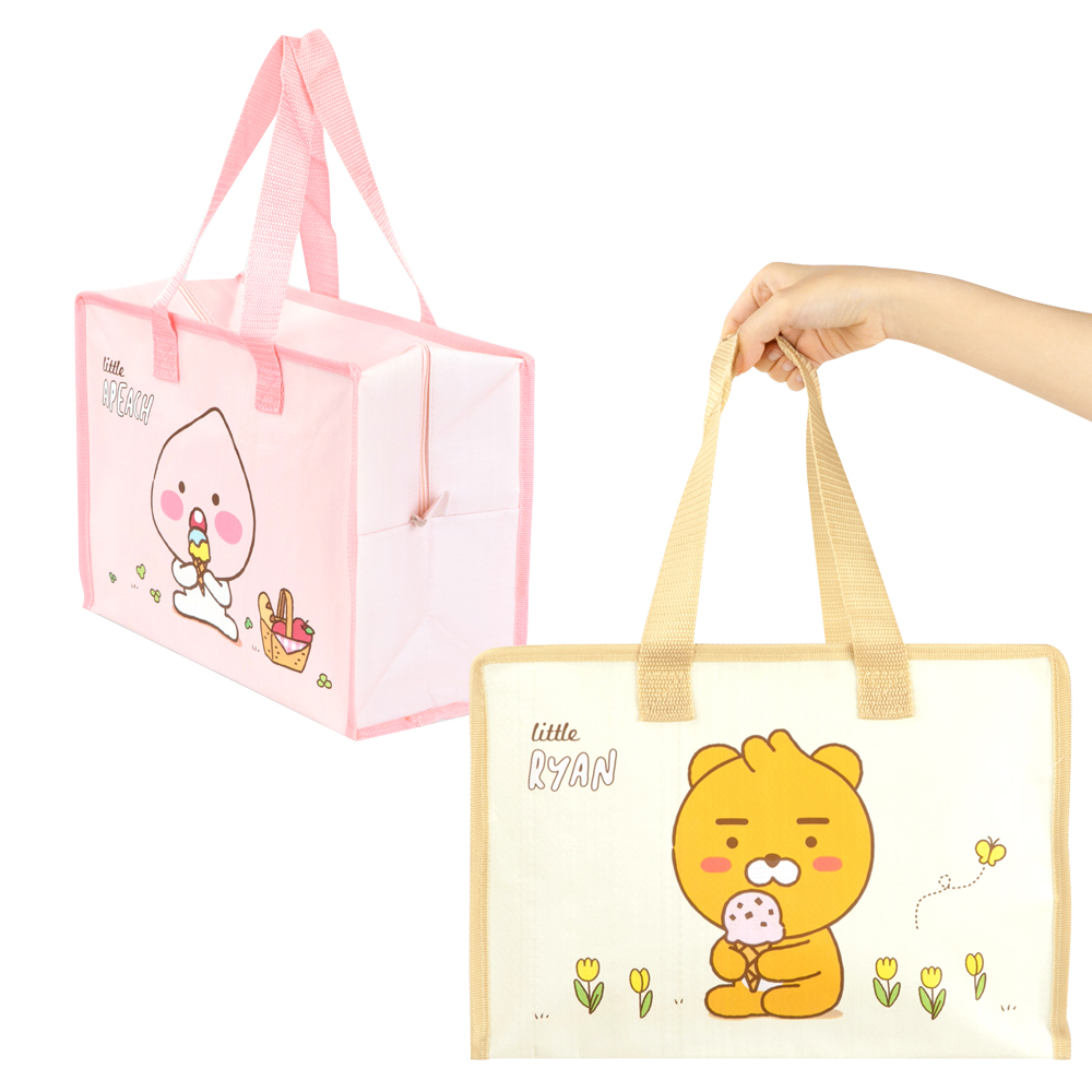 카카오 리틀프렌즈 미니 타포린 가방 350x250x140mm
