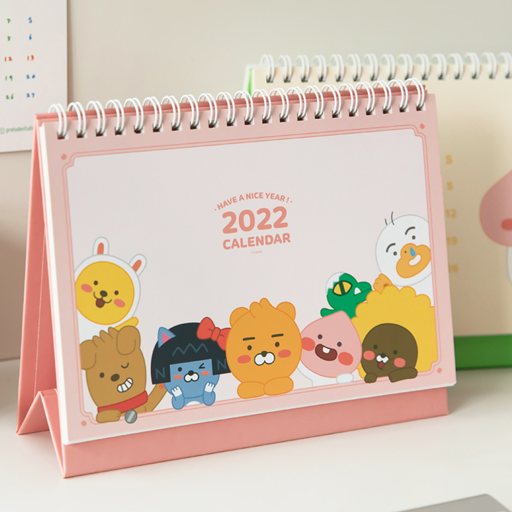 카카오 리틀프렌즈 2022년 스몰 탁상 캘린더