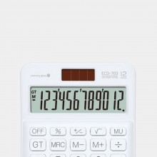 모닝글로리 핸디 계산기 ECD-703 화이트