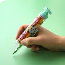 핑크풋 쪼꼬미친구들 8색 색연필