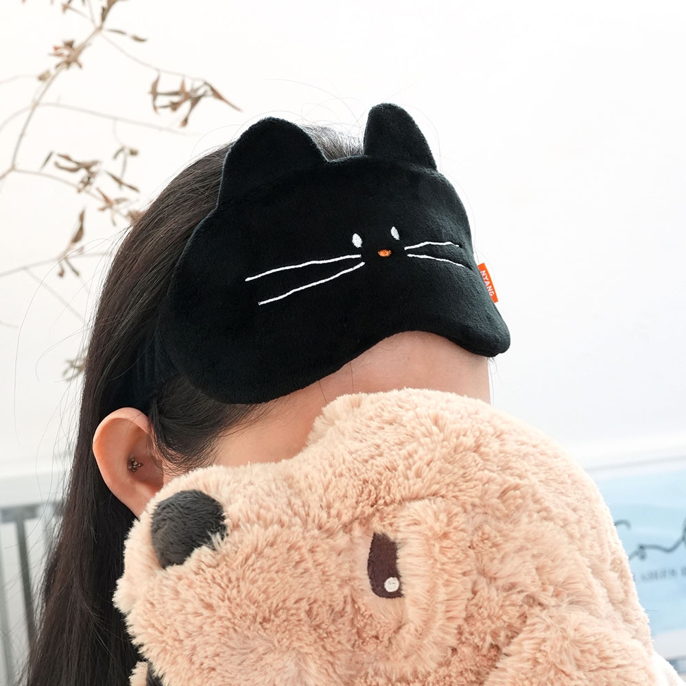 핑크풋 냥냥이 수면안대