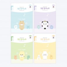 펜피아 1000 초등 제본노트 3줄 영어 