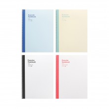 모닝글로리 1500 스프링 좌철 중성지 연습장 랜덤