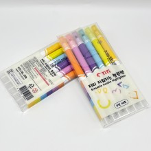 티티 지워지는 형광펜 6색 세트