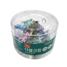 [한정] 화신 더블클립 파스텔 소형 20개입