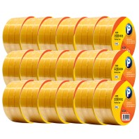 프린텍 포장용 테이프 투명 15mm*20m 3개입(P1520-3) 1box 18pcs